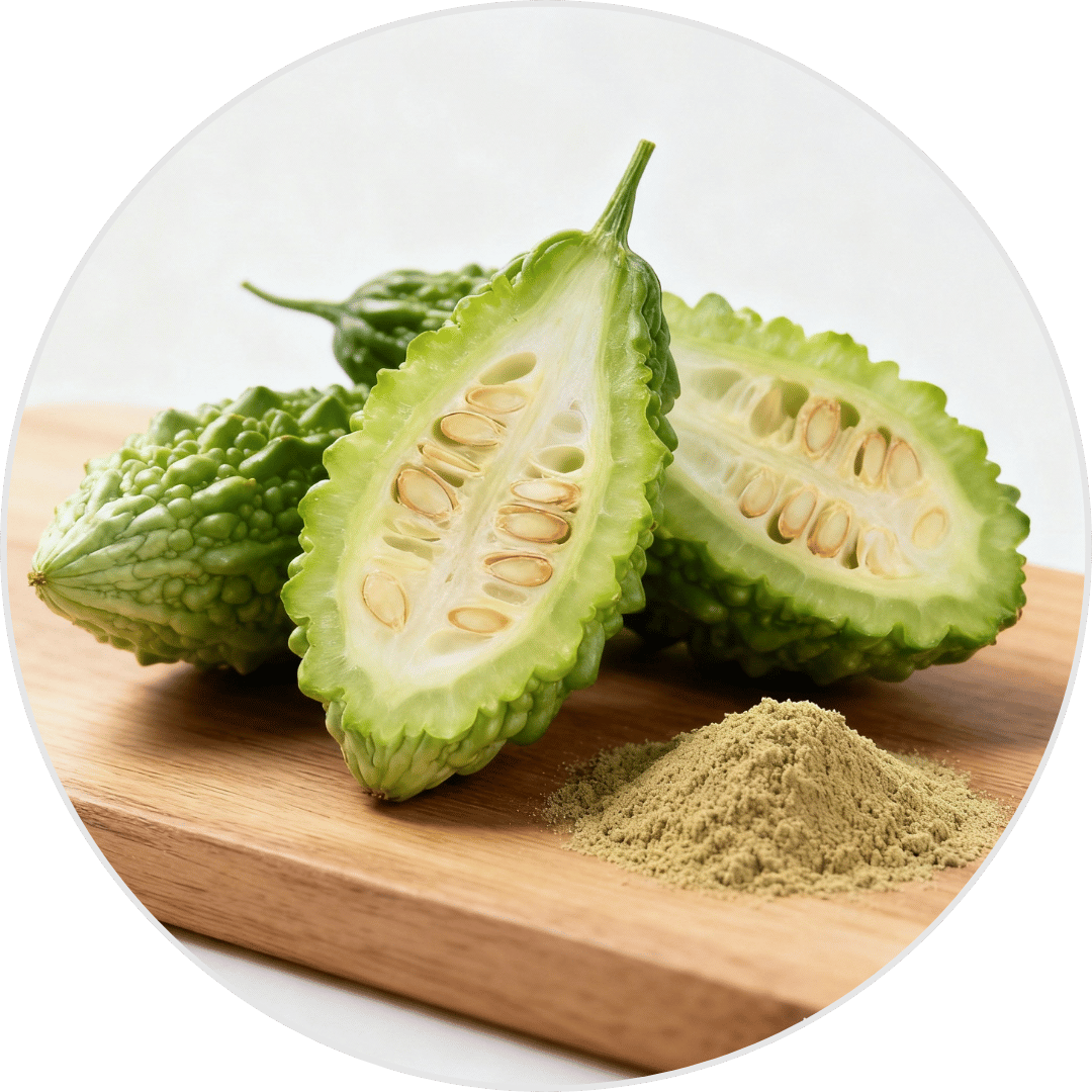 Bitter melon extract natural ingredient in GlycoQ Blood Support